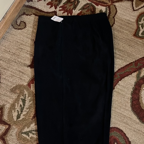 AVENUE Size 20 Trouser NO Pocket Slim Flatfront Elastic-Insert Stretch $89 NEW - Picture 9 of 16